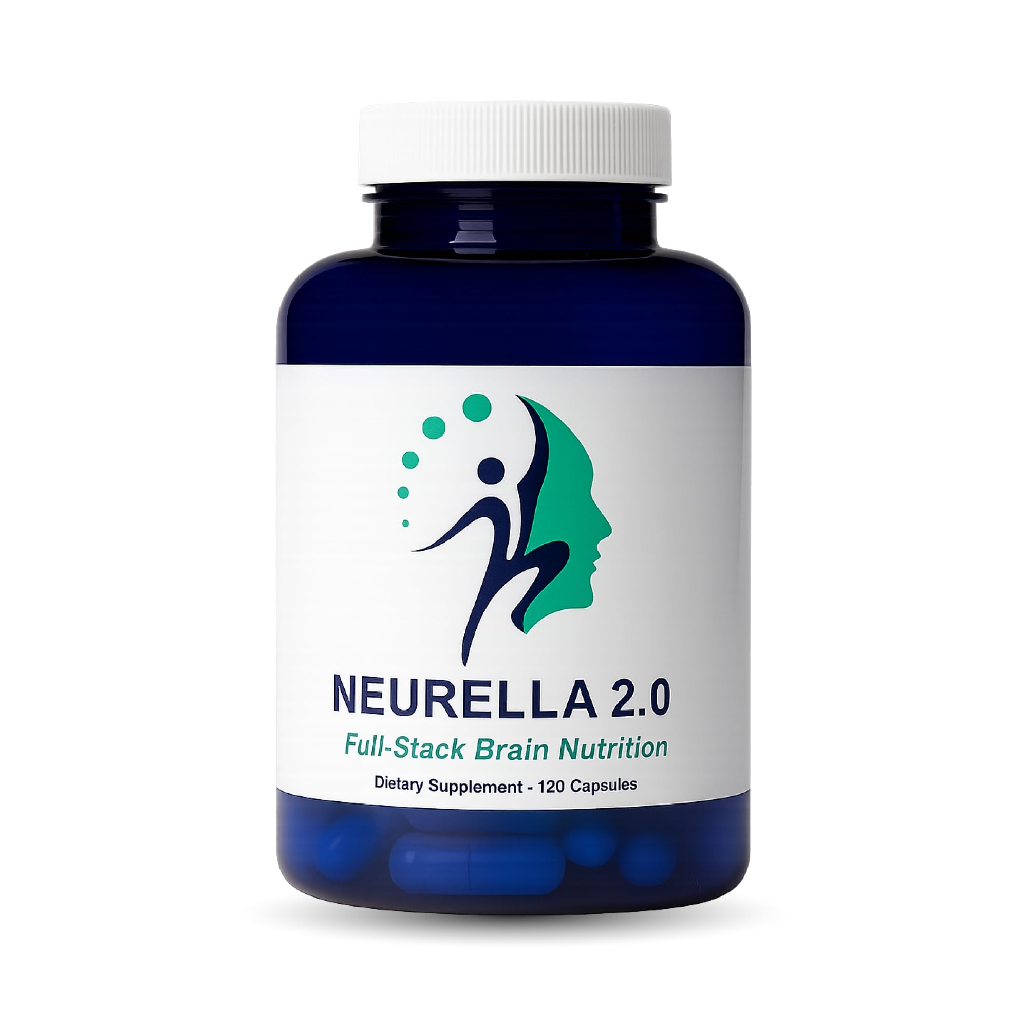 Neurella 2.0 Nootropic Brain Supplement – Adult Cognitive Health & Neuro Support, Brain Supplements for Memory and Focus with NAC Supplement, Ashwagandha & B12 Vitamins for Women & Men, 120 Capsules NeurellaAu supplements