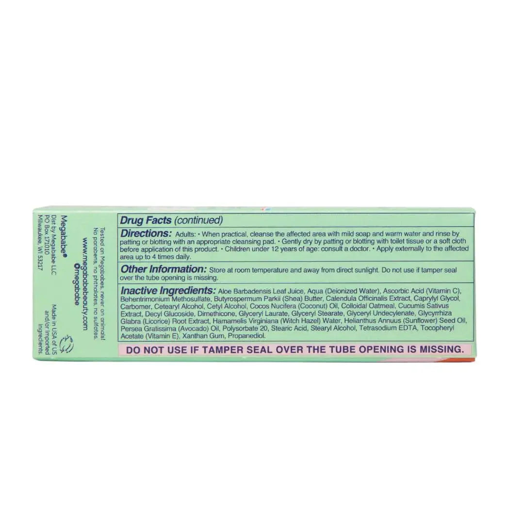 Megababe Hemorrhoidal Ointment | with 5% Lidocaine | Rapid Pain & Itch Relief | Shrinks Swollen Hemorrhoidal Tissue | 1.25 oz MegababeAu supplements