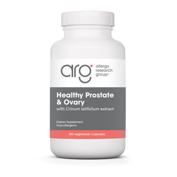 Allergy Research Group Healthy Prostate & Ovary - Traditional Chinese & Vietnamese Herbal Blend with Crinum Latifolium - Supports Reproductive Tissue & Immune Balance - 60 Servings - 180 Capsules Allergy Research GroupAu supplements