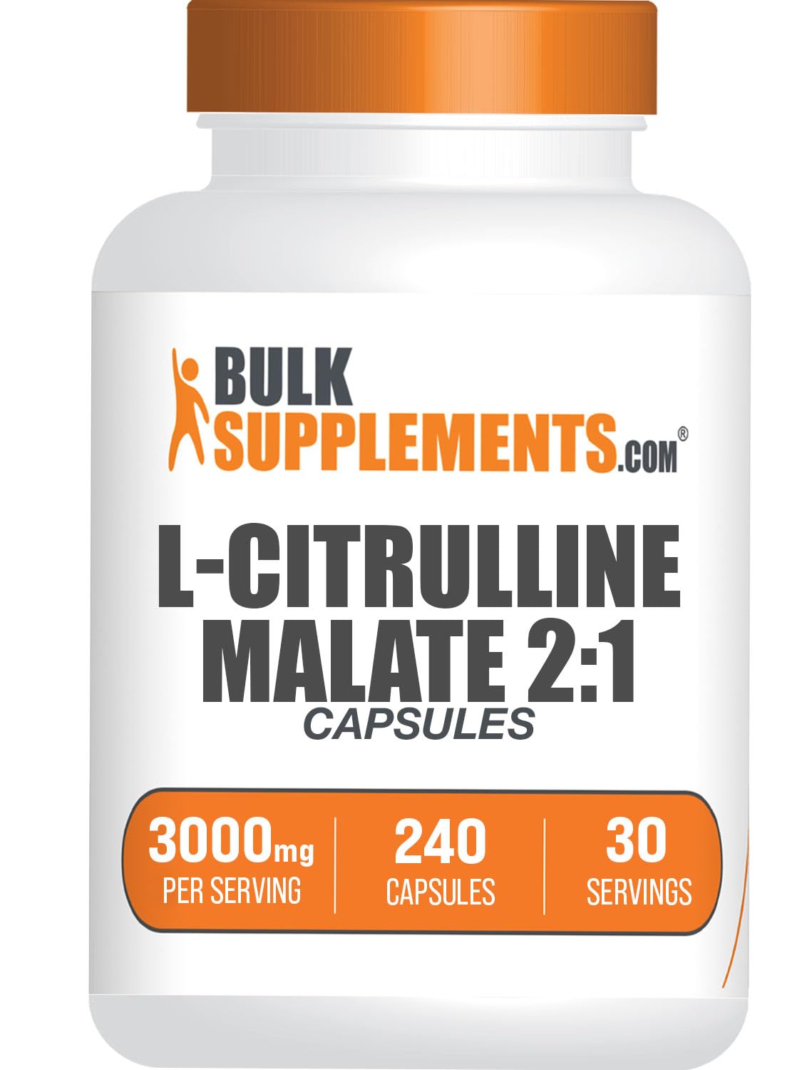 BULKSUPPLEMENTS.COM L-Citrulline Malate Capsules - Citrulline Malate 3000mg BULKSUPPLEMENTS.COMUS supplements