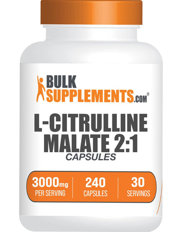 BULKSUPPLEMENTS.COM L-Citrulline Malate Capsules - Citrulline Malate 3000mg BULKSUPPLEMENTS.COMAu supplements