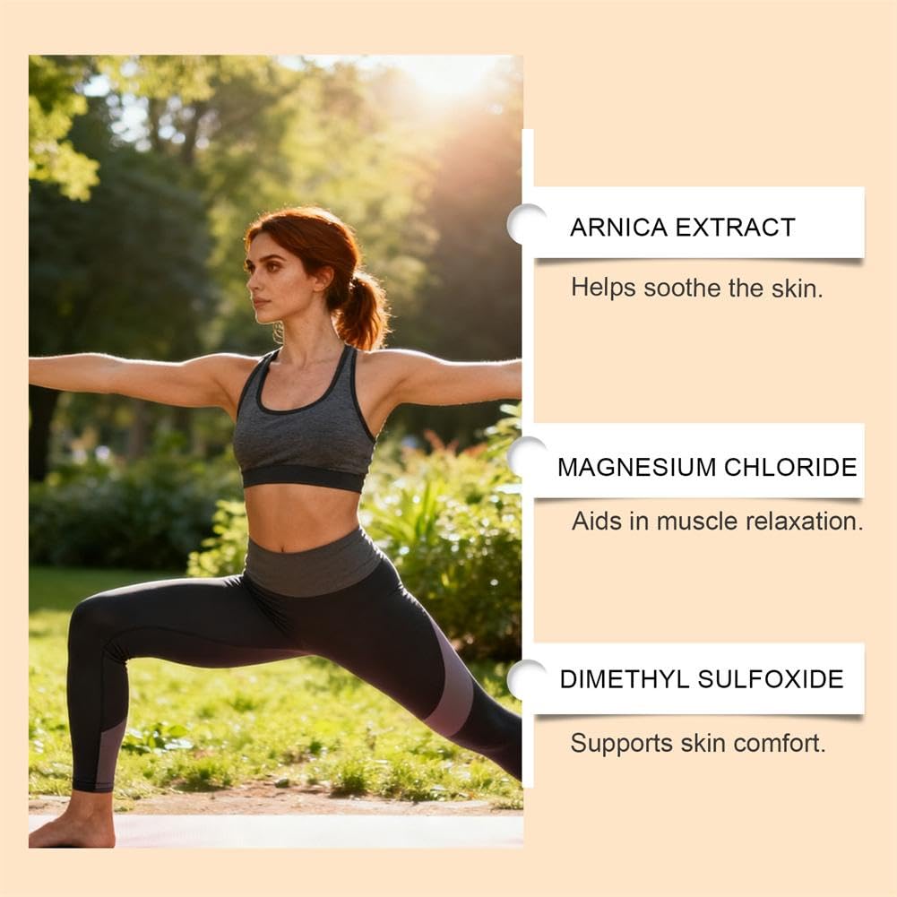 Total Relief Magnesium Cream - Nerve Relief Magnesium Cream with MSM & Arnica,Total ReliefCream for Muscle Relaxation, Soothes Nerves & Daily Soothing Support, Deep Hydration,50g/1.76oz Aus HealthcareAu supplements