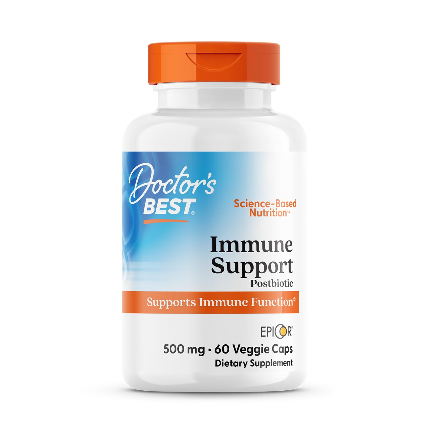 Doctors Best Immune Support Postbiotic, Supports Immune Function, Non-GMO, Gluten Free, Vegan 60 Veggie Caps Doctor's BESTAu supplements