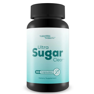 Ultra Sugar Clear - Our Best Blood Cleanse Detox Supplement - Bloodflow Support Supplement - Healthy Circulation Support Supplement - Sugar Balance Supplement - Sugar Health Blood Cleansing Formula True You HealthAu supplements