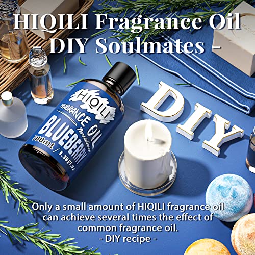 HIQILI Blueberry Essential Oil - Premium Fruit Fragrance Oil for Candle Making, Diffuser, Perfume HIQILIAu supplements
