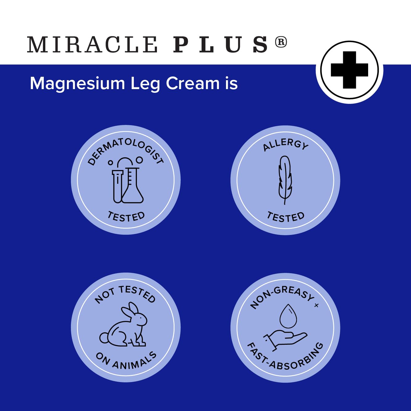 Miracle Plus Arnica Bruise Relief Gel + Magnesium Leg Relief Cream Bundle Miracle PlusAu supplements