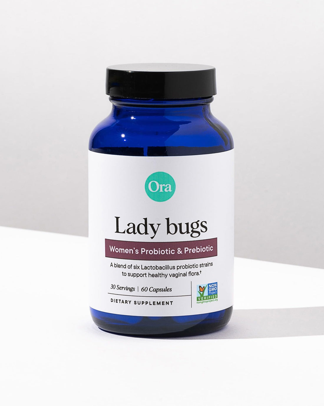Ora Organic Prebiotics and Probiotics for Women - Lactobacillus for Vaginal and Urinary Tract Health, Contains 16 Billion CFU, 6 Strains - 1 Month Supply, 60 Vegan Probiotic Capsules Ora OrganicUS supplements
