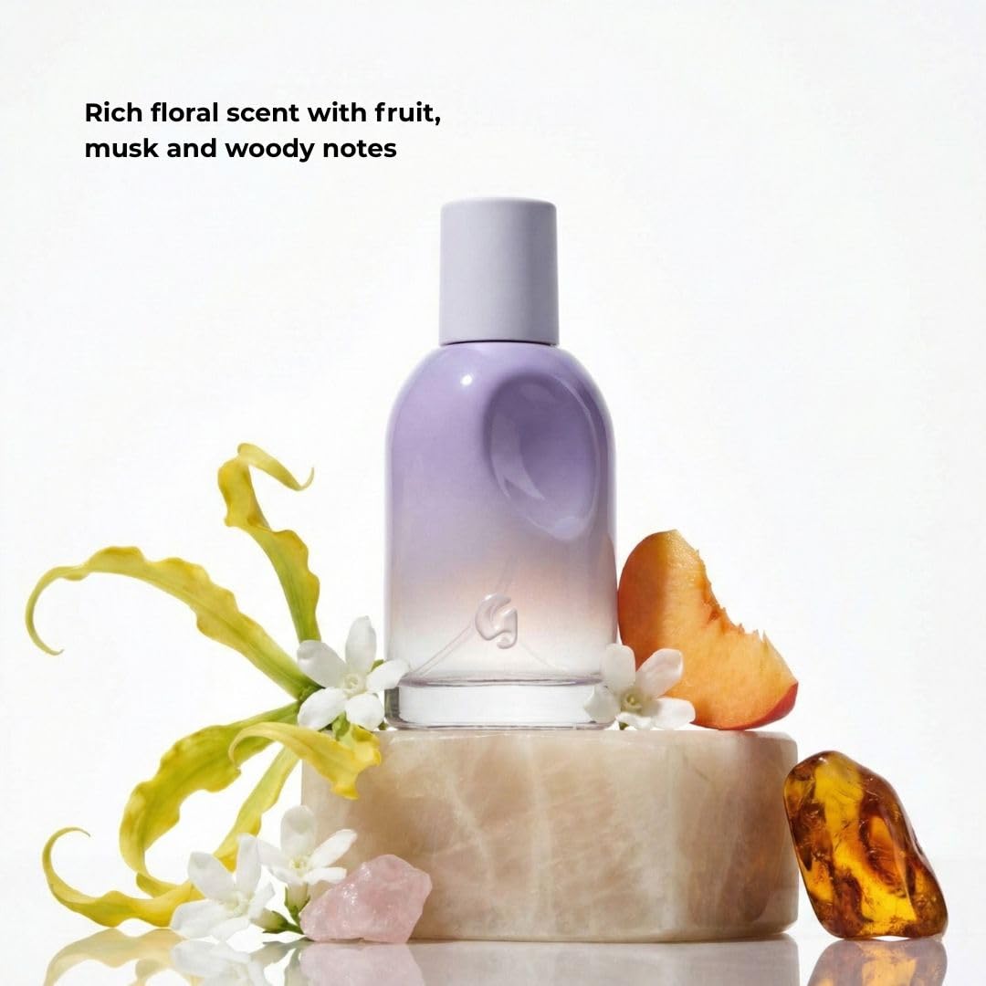 Glossier You Fleur Duo Perfume Gift Set: Fresh Floral Eau de Parfum with Ylang-Ylang, Apricot Skin & Ambrox Notes GlossierAu supplements