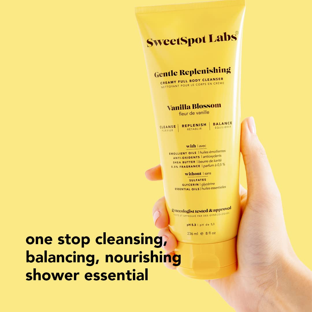 SweetSpot Labs Feminine Wash, Gentle Vanilla Blossom Scent, with Shea Butter and Aloe Vera, Sulfate Free SweetSpot LabsAu supplements