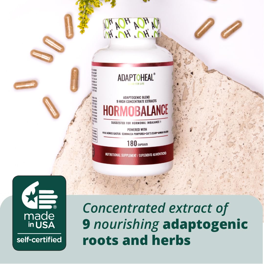 ADAPTOHEAL Hormobalance Adaptogens Supplement for Female Hormonal System Balance - Vitex ADAPTOHEALAu supplements