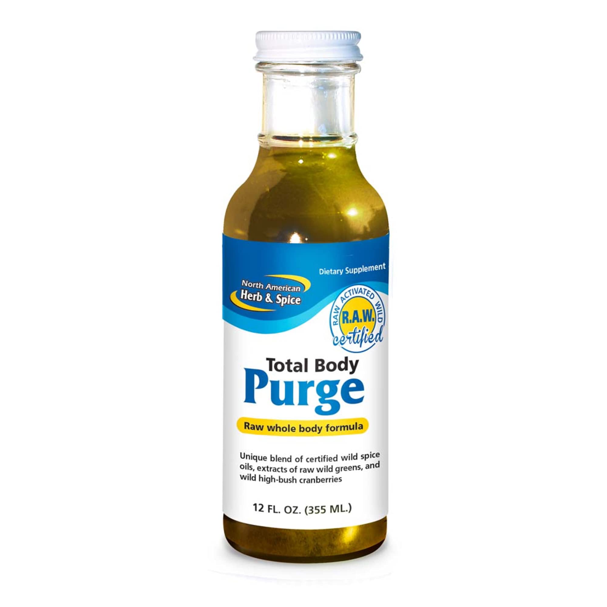 NORTH AMERICAN HERB & SPICE Total Body Purge - 12 fl. oz. - Raw Whole Body Formula - Builds Healthy & Nutritious Diet - Contains Natural Source Phenols, Vitamins, & Minerals - 12 Servings NORTH AMERICAN HERB & SPICEAu supplements