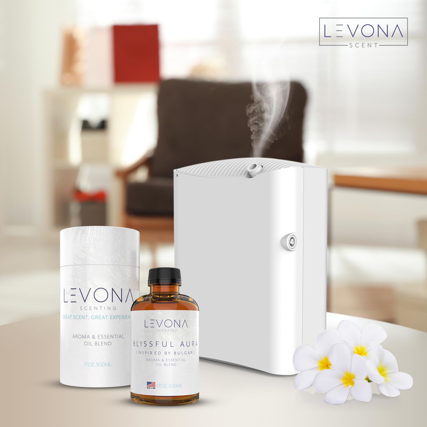 Levona Scent Essential Oils for Diffuser: Blissful Aura Inspired by Bulgari with Notes of Amber LEVONA SCENTAu supplements
