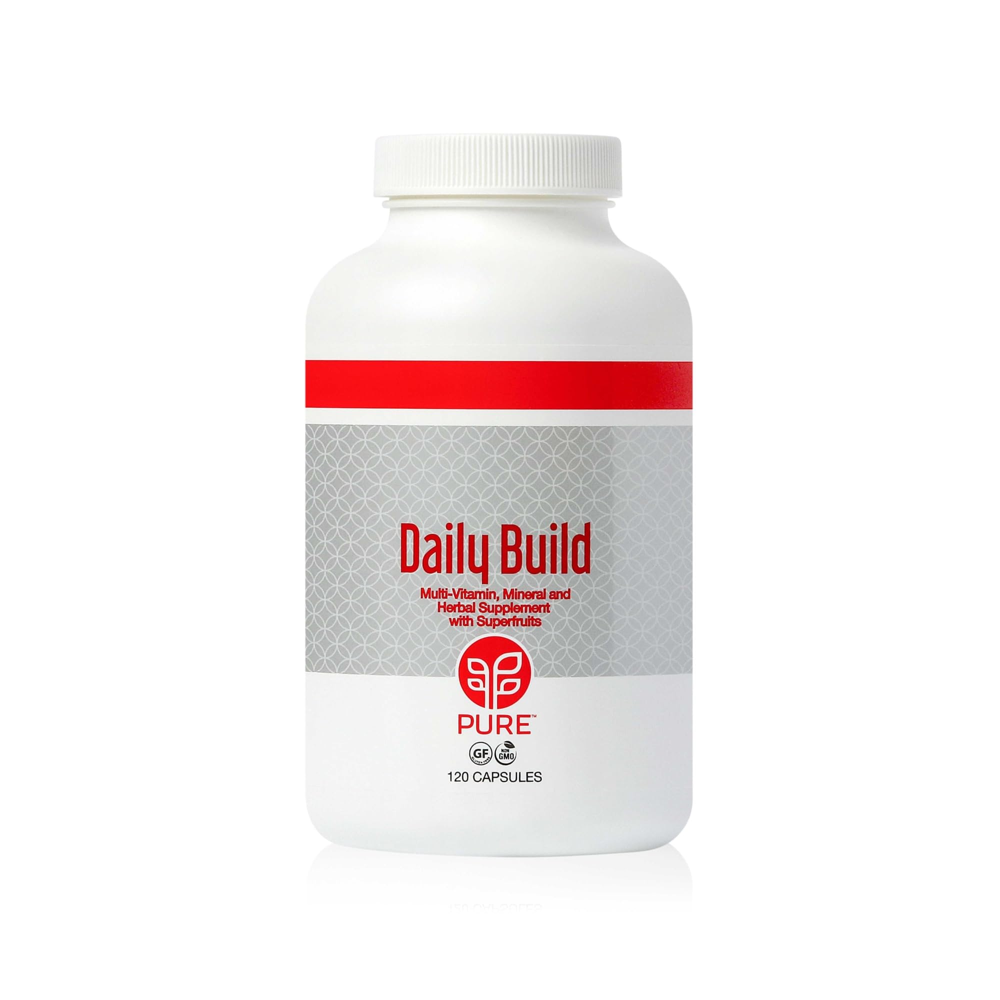 PURE Daily Build | 120 Capsules | Advanced Multivitamin Supplement | Enhanced with Essential Vitamins, Minerals PUREUS supplements