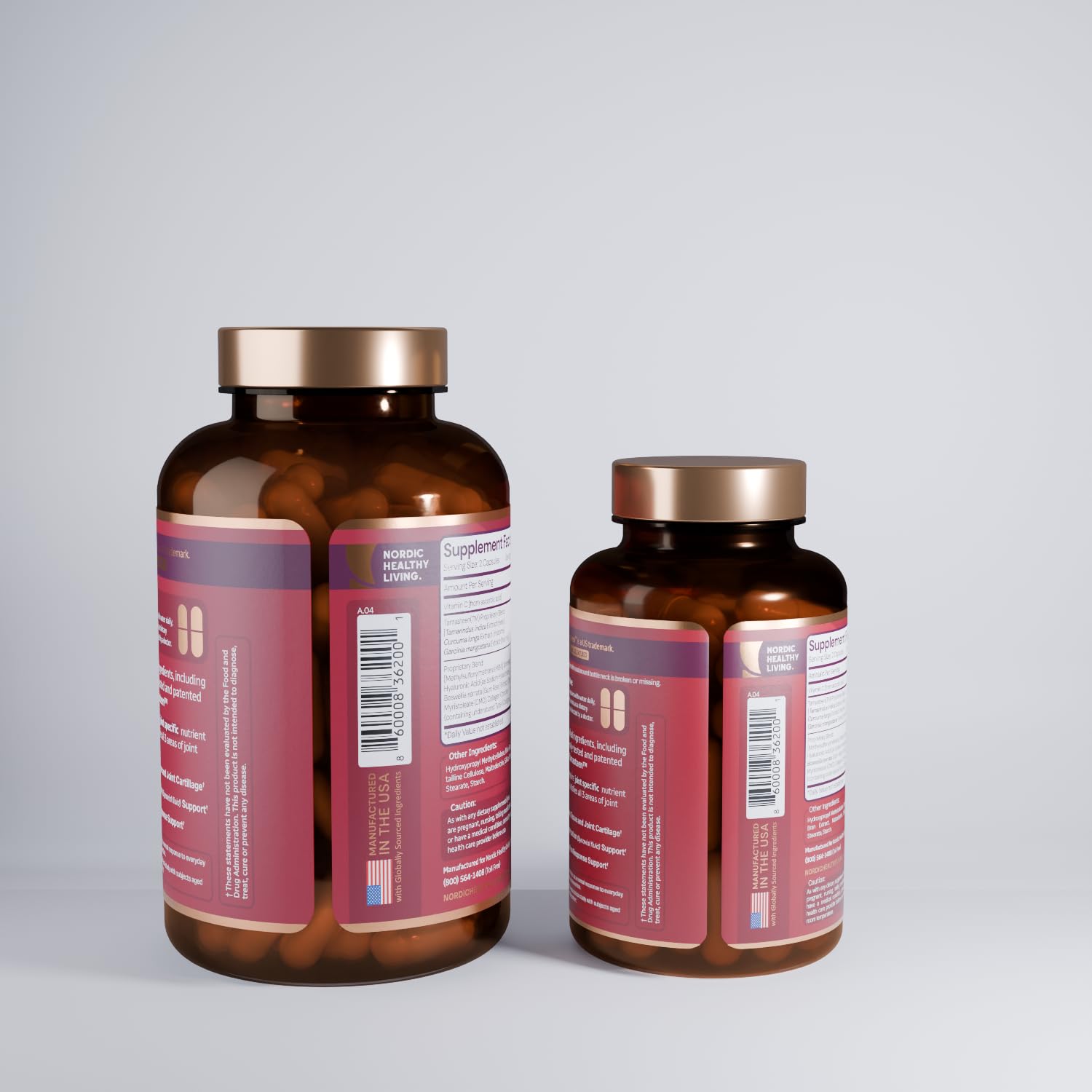 Nordic Healthy Living Joint Food AS SEEN ON TV | Powered by Clinically Studied Tamasteen | Joint Mobility and Comfort with Triple Action Formula (1 Month Supply) Nordic Healthy LivingAu supplements