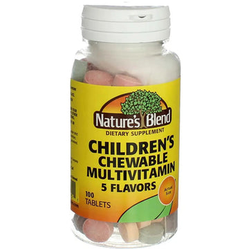 NAT B CHILDRENS CHEWABLE 100 Nature's BlendAu supplements