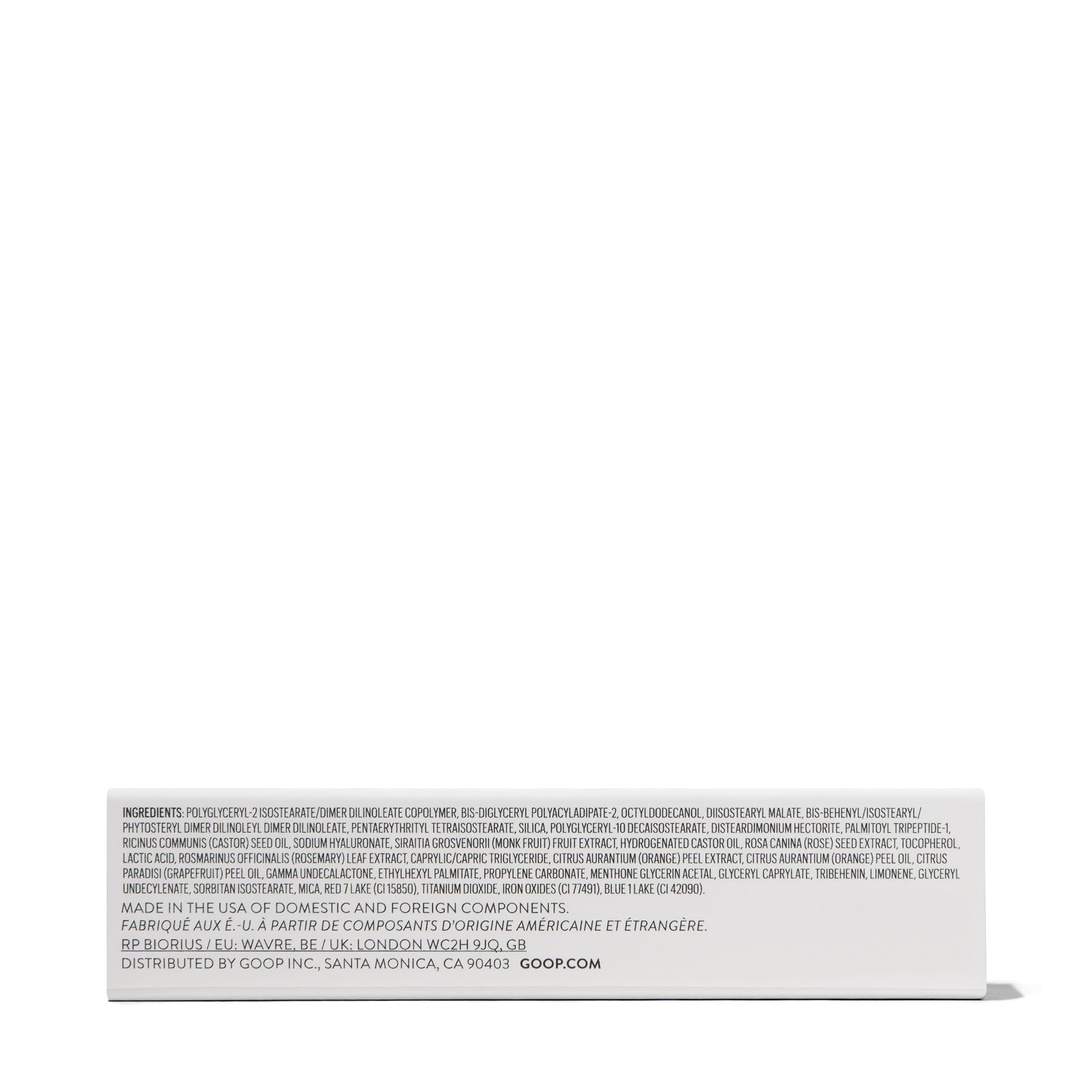 goop Beauty Hydra-Barrier Gel Gloss | Hydrating Lip Gloss to Moisturize & Plump Lips | Hyaluronic Acid & Vitamin E | Blossom - Sheer Petal Pink | 0.13 oz goopAu supplements