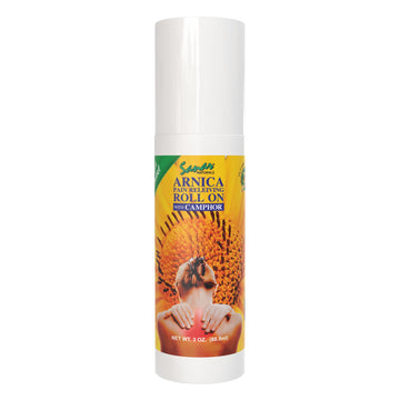 Sanar Naturals Arnica Roll On, 3 oz | Fast Acting Muscle Rub Relief & Joint Support | Soothing Topical Arnica Clear Gel for Post Workout and Daily Use | Non-Greasy, Travel Size Sanar NaturalsAu supplements