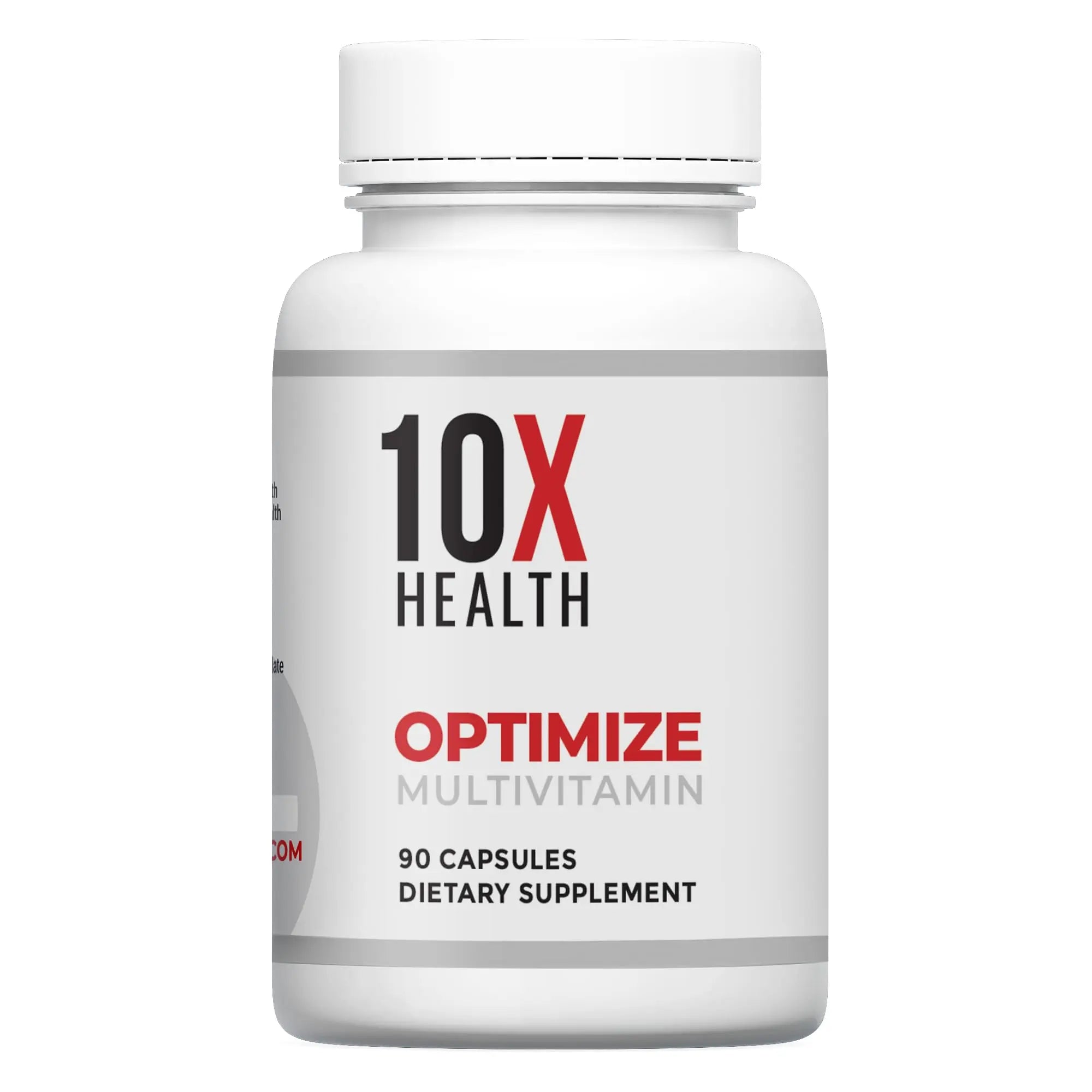 10X Health Optimize Multivitamin for Men - 90 Capsules, Methylated Multivitamin 34 in 1 Formula with 800 mcg of Vitamin B12, 5-MTHF, NAC - Methyl B Complex 10X Health SystemAu supplements