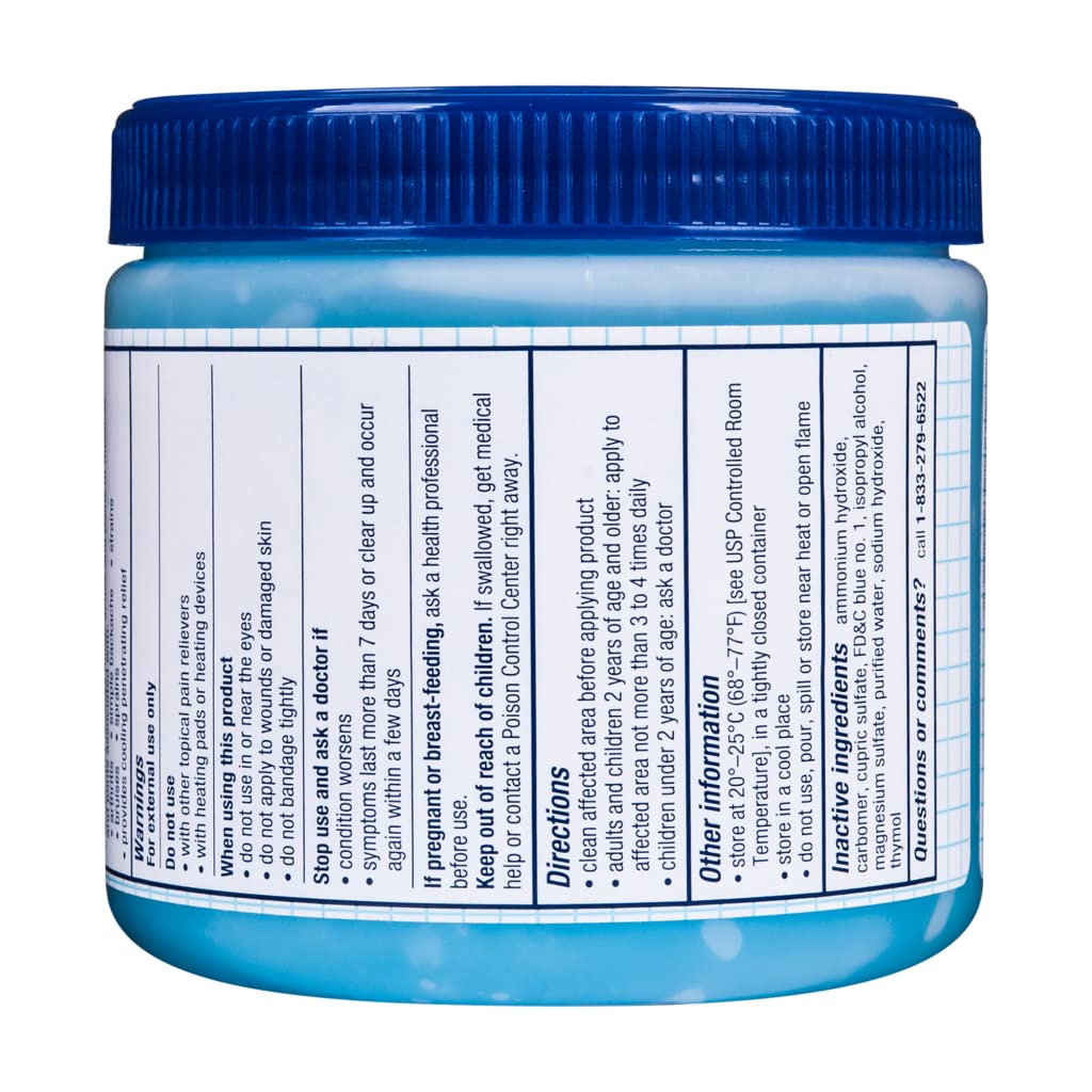 Mineral Ice Pain Relieving Gel - 8 oz, Pack of 4 Mineral IceAu supplements