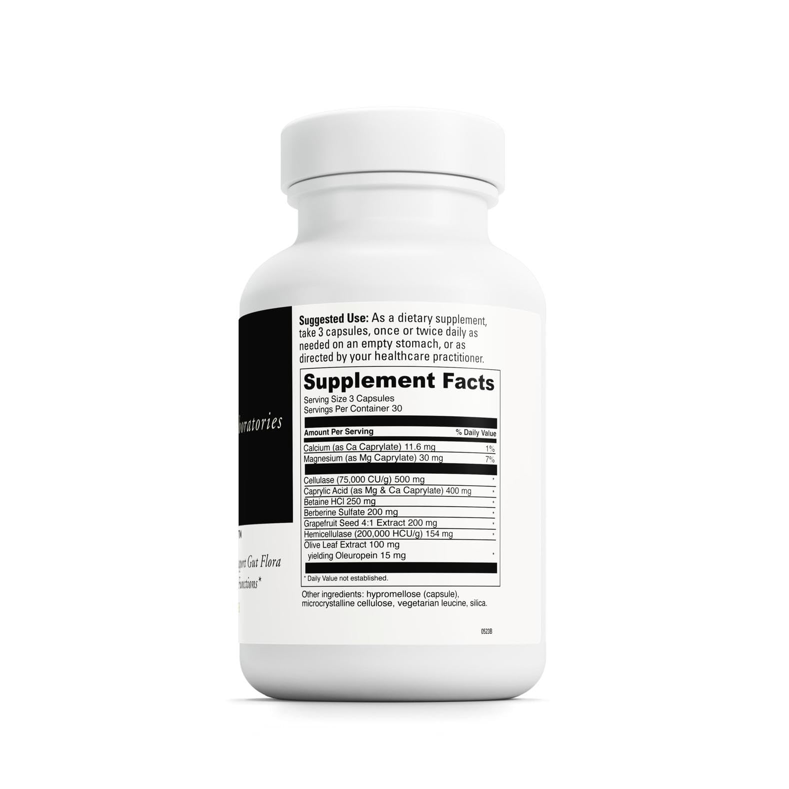 DAVINCI Labs Candid-Away - Digestive Gut Health Support, Immune System Support with Digestive Enzymes, Calcium, Magnesium & More* - 90 Vegetarian Capsules (30 Servings) DAVINCIAu supplements