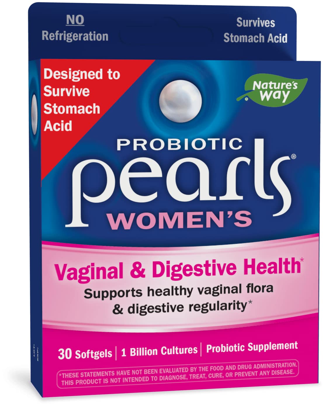 Nature's Way Probiotic Pearls for Women & Vagisil Maximum Strength Feminine Anti-Itch Cream Nature's WayAu supplements