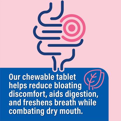 Probiotiv Chewable Probiotics for Daily Bloating w/ 5 Billion CFU – “Two-in-One Combo” ProbiotivUS supplements