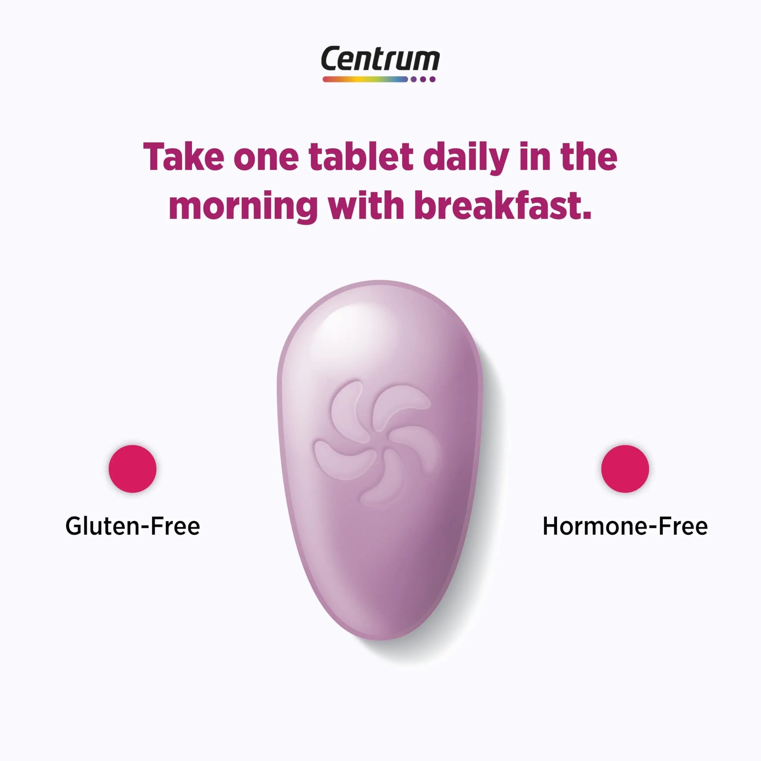 Centrum Complete Multivitamin Supplement + Hot Flash Support Menopause Support Tablets, with Clinically Studied geniVida, 30 Count CentrumAu supplements