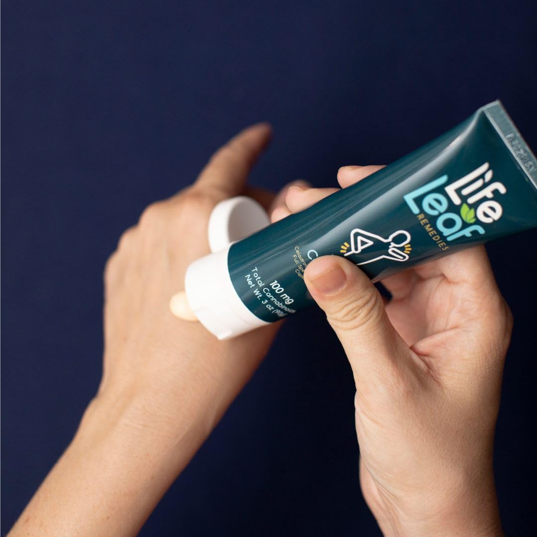 Capsaicin Cream (.05%) - Extra Strength Joint & Muscle, Knee & Back, Neck & Shoulder, Sore Muscle Cream with Capsaicin, Menthol, Celadrin and Hemp - Non-Greasy 3 OZ Deep Comforts by Life Leaf Life Leaf RemediesAu supplements