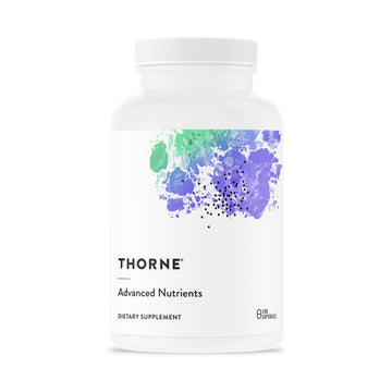 THORNE - Advanced Nutrients - Daily Multi-Vitamin & Mineral Supplement with Nicotinamide Riboside & Resveratrol - NAD Supplement - Third-Party Certified - Gluten, Dairy & Soy-Free - 240 Capsules THORNEAu supplements