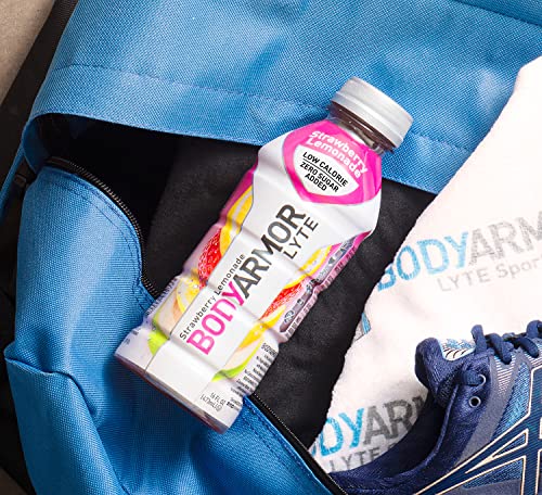 BODYARMOR LYTE Sports Drink Low-Calorie Sports Beverage, Strawberry Lemonade BODYARMORUS supplements