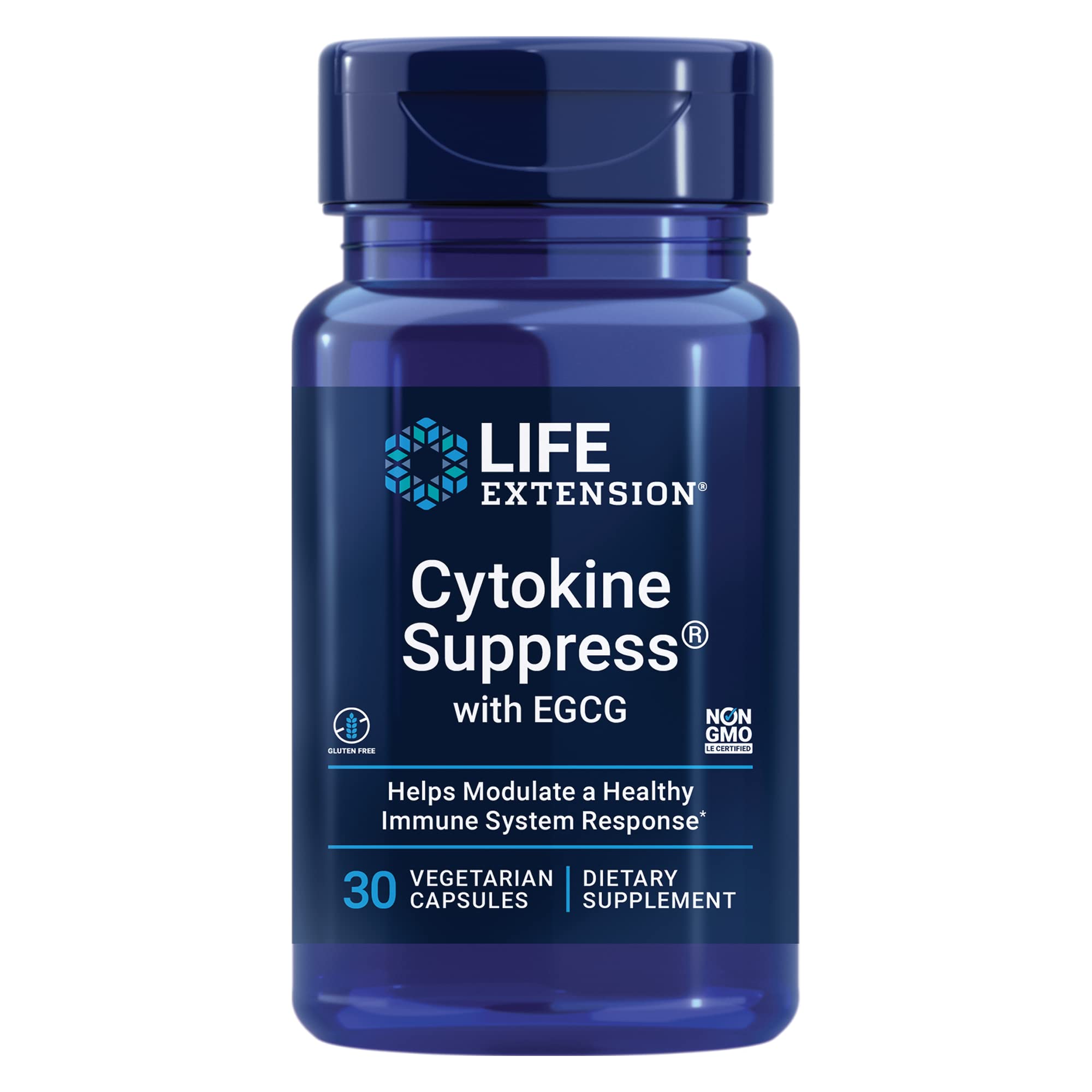 Life Extension Cytokine Suppress with EGCG, 30 Count Life ExtensionAu supplements