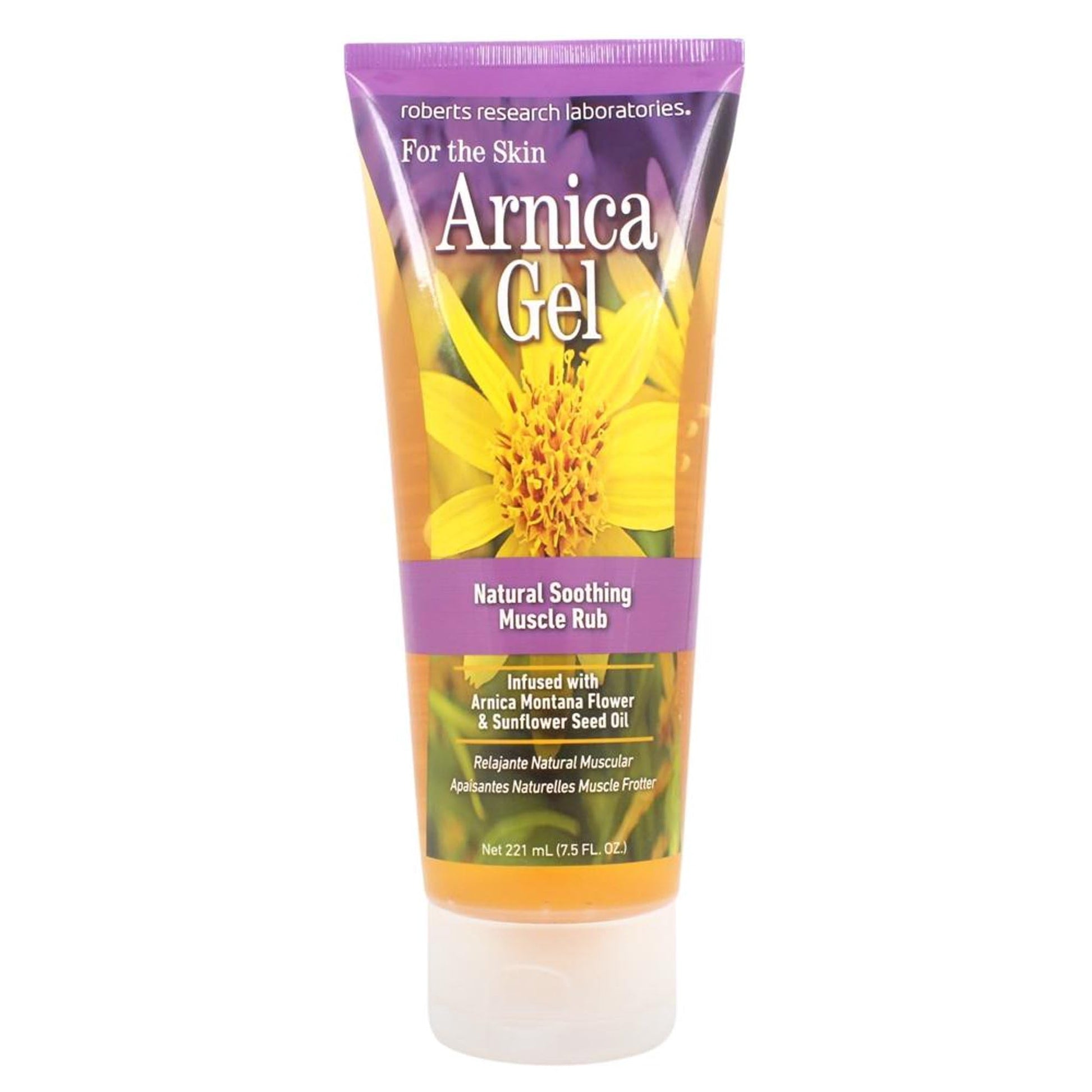 Robert Research Laborator Arnica Gel 7.5 oz Robert Research LaboratoriesAu supplements