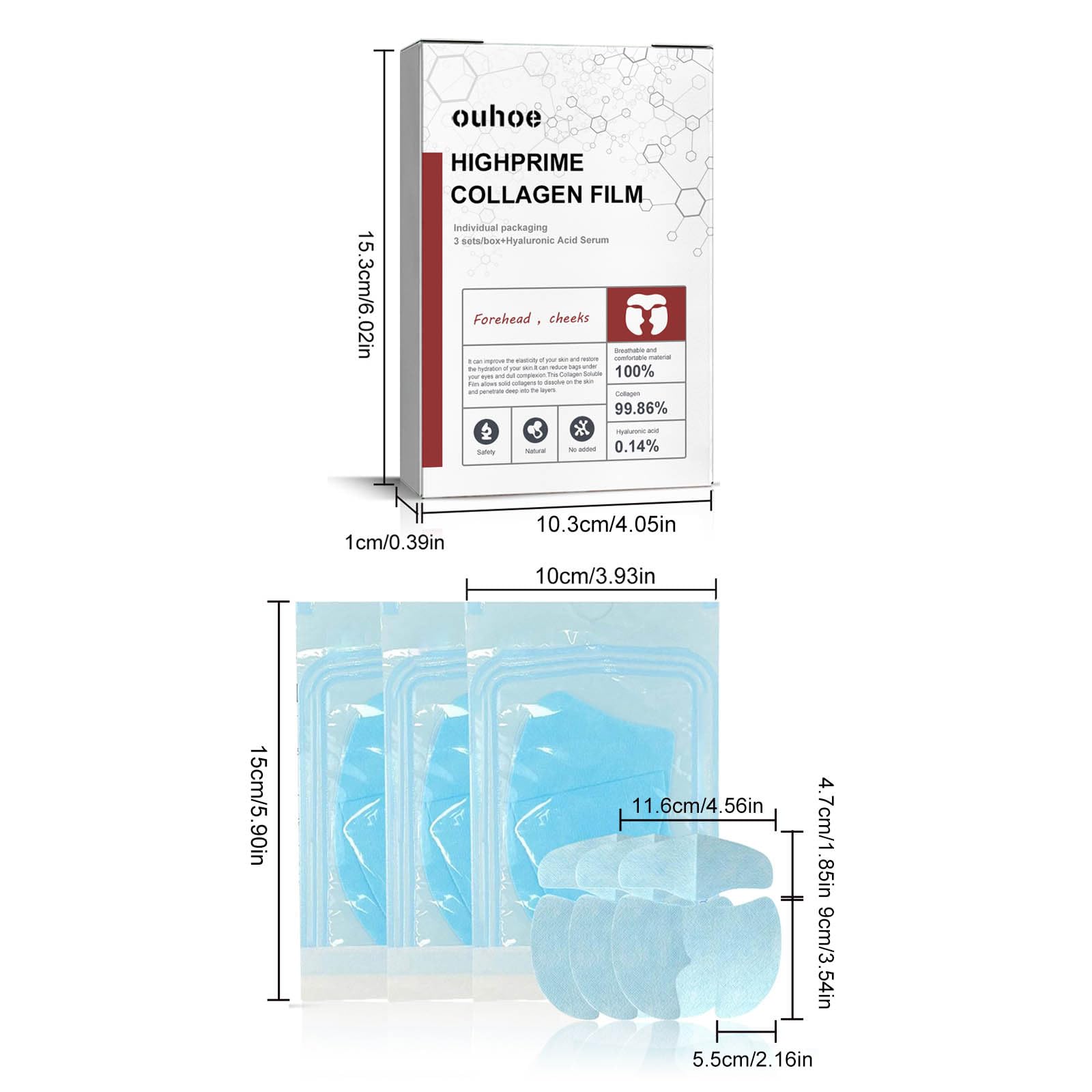 Melting Collagen Film, Peptide Collagen Film, Soluble Collagen Supplement Film With Hydrolysed Collagen OrgrulAu supplements