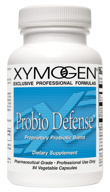 XYMOGEN Probio Defense - Daily Probiotic Blend for GI Balance Support - Immune & Gut Health Aid - 10 Billion CFU - Lactobacillus Rhamnosus, Zinc & Selenium - Gluten-Free & Non-GMO - 84 Capsules XYMOGENAu supplements