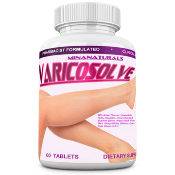 MINANATURALS VARICOSOLVE The Natural Supplement for Leg Veins. 60 Tablets MINANATURALSAu supplements