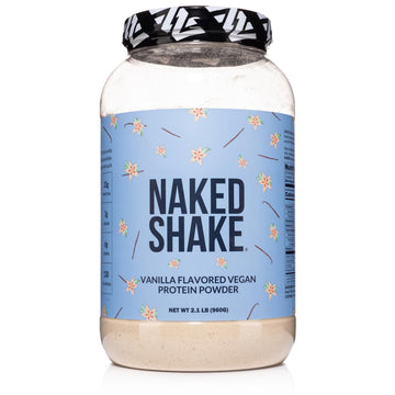NAKED nutrition Naked Shake - Vanilla Protein Powder - Plant Based Protein Shake NAKEDUS supplements