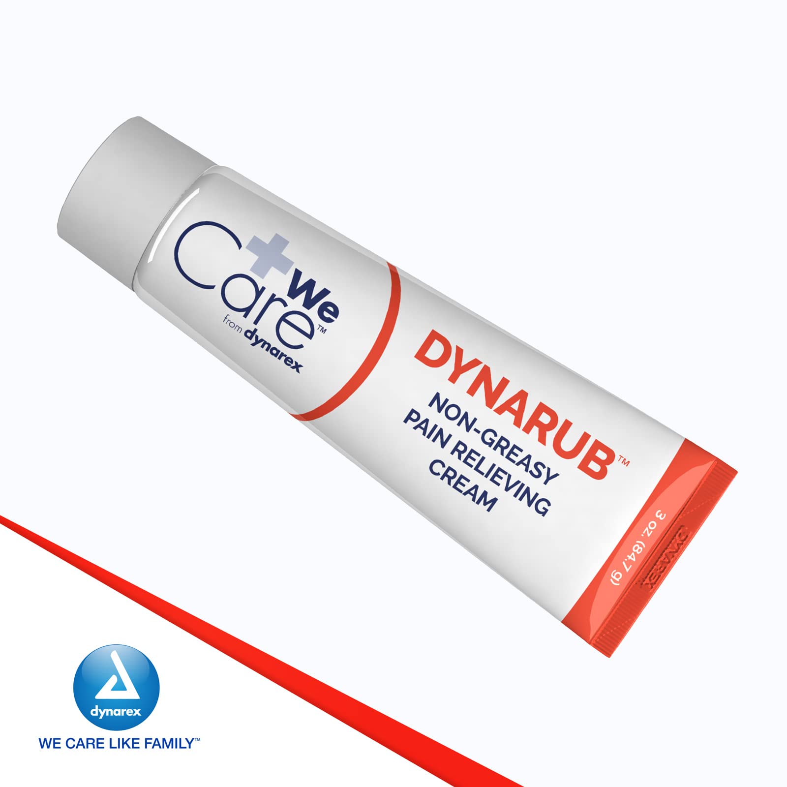 Dynarex DynaRub Cream - Mentholated Topical Muscle Pain Relief Cream - 10% Menthol, 15% Methyl Salicylate - Helps Soothe Joint Swelling & Soreness - Cooling, Non-Greasy Formula - 3oz, 1 Tube DynarexAu supplements