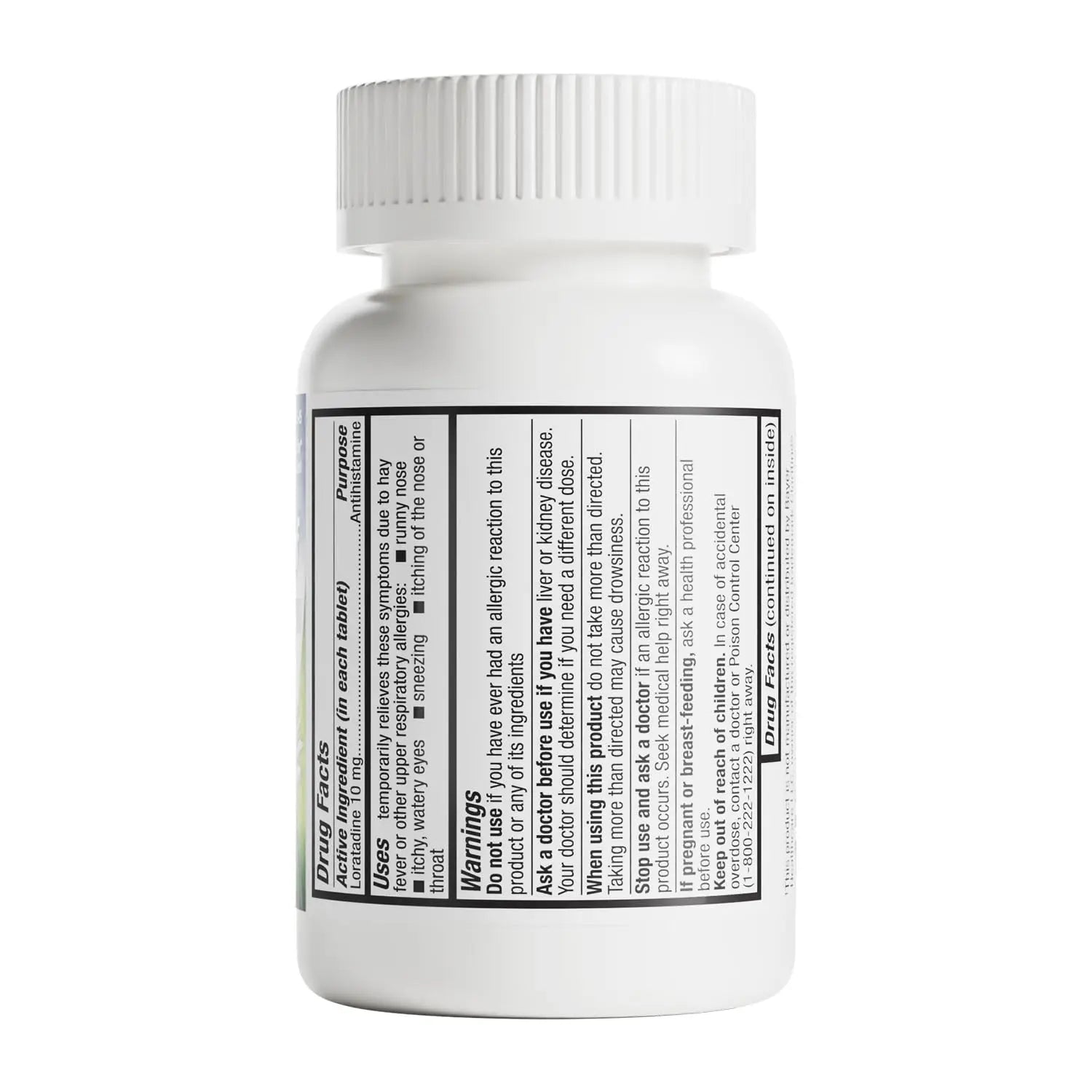 HealthA2Z® Allergy Relief | Loratadine 10mg Antihistamine | 500 Tablets | Dye Free | Relief from Itchy Throat, Sneezing, Runny Noses | 24-Hours Allergy Medicine HealthA2ZAu supplements
