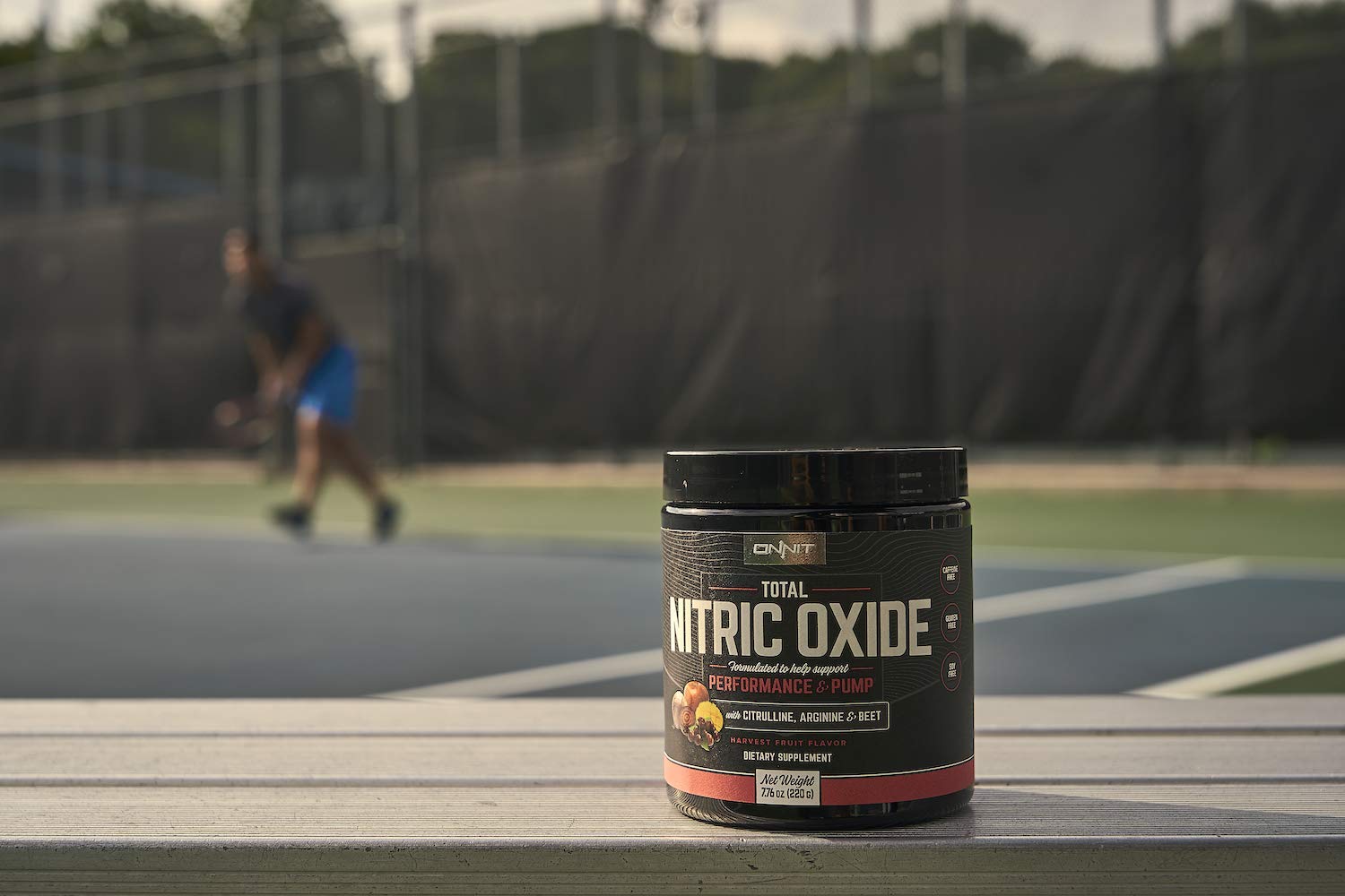 ONNIT Total Nitric Oxide - Caffeine Free Pre Workout Powder w/ Beet Root, L Arginine ONNITAu supplements