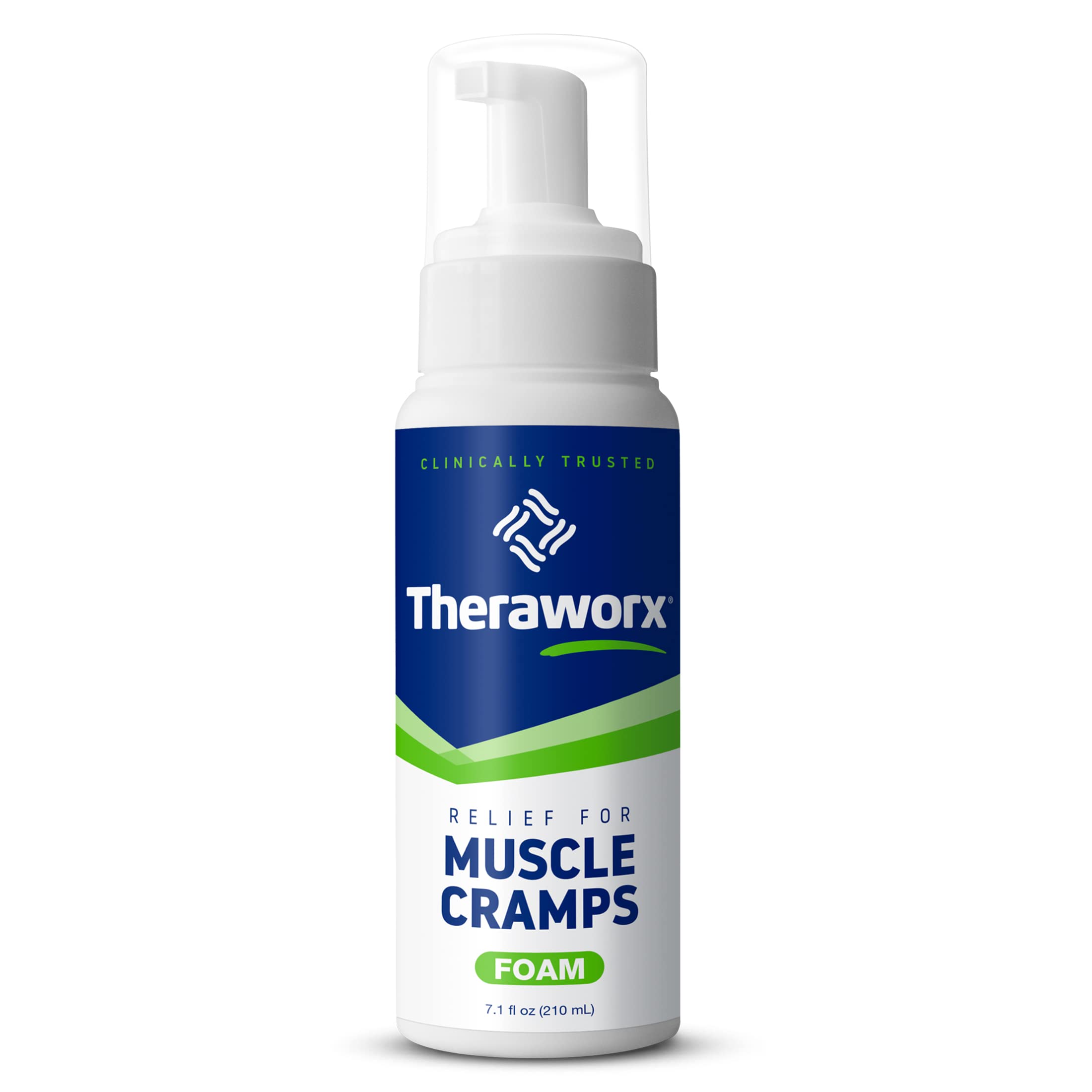 Theraworx Relief Fast-Acting Foam for Leg Cramps, Foot Cramps and Muscle Soreness, 7.1 Oz. (Pack of 6) TheraworxAu supplements
