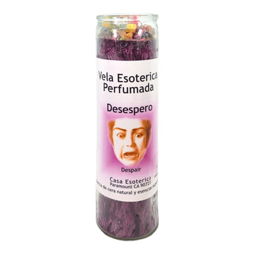 Despair-Palm Wax Spiritual Intention Spell Candle-[Purple] | Vela CASA ESOTERICA PERFUMADA MAGICK SPACEAu supplements