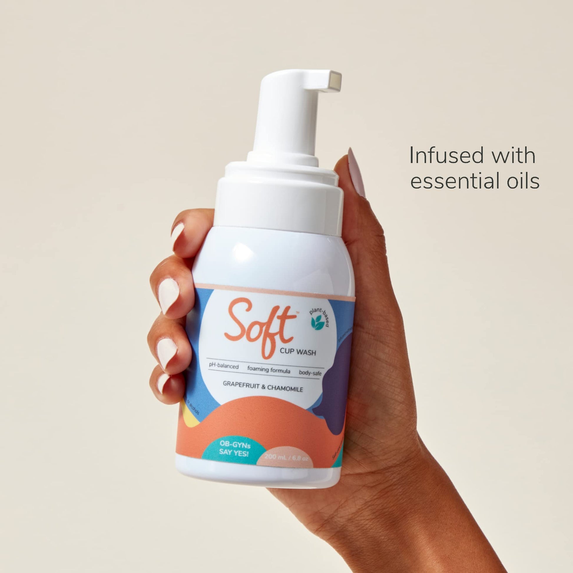 Soft Cup Wash | Menstrual Cup Cleanser for Silicone Period Cups | 6.8 oz | pH-Balanced SoftcupAu supplements