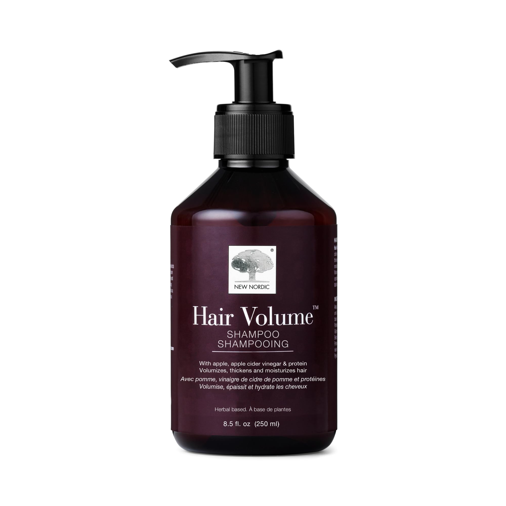 New Nordic Hair Volume Shampoo 250ml - Herbal Volumising Shampoo For Dry Damaged Hair - Suitable for Men and Women NEW NORDICAu supplements