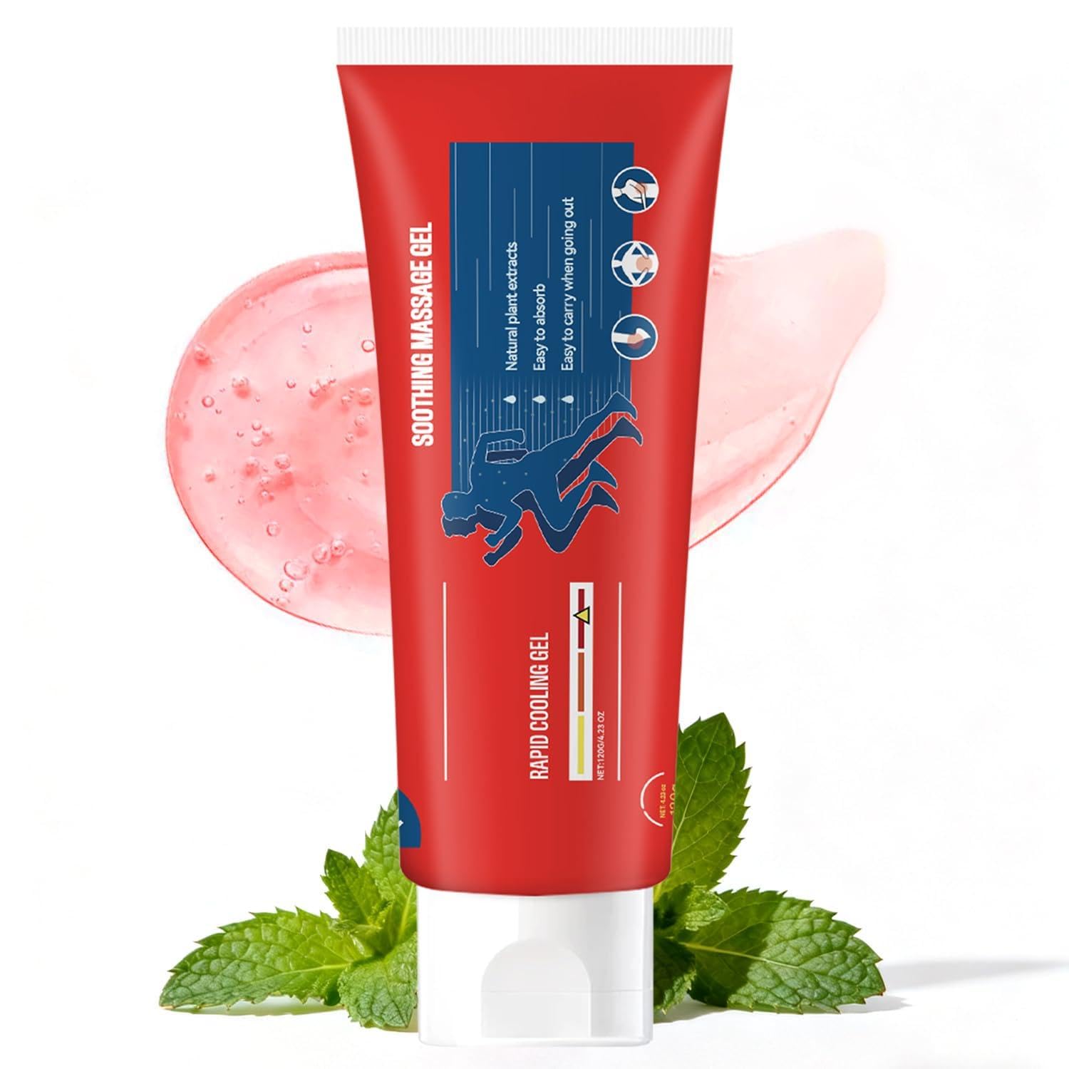 Joint Gel, Soothing Massage Cream, Joint Soothing Comfort Gel for Back, Neck, Keen, Muscle, and Foot, Absorb Quickly, Natural and Non-Greasy, 4.23OZ JosmonAu supplements