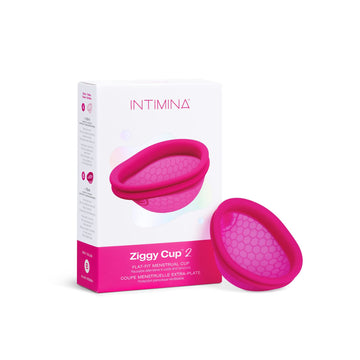 Intimina Ziggy Cup 2 - Extra-Thin Reusable Menstrual Disc, Period Cup, Disposable Menstrual Cup INTIMINAAu supplements