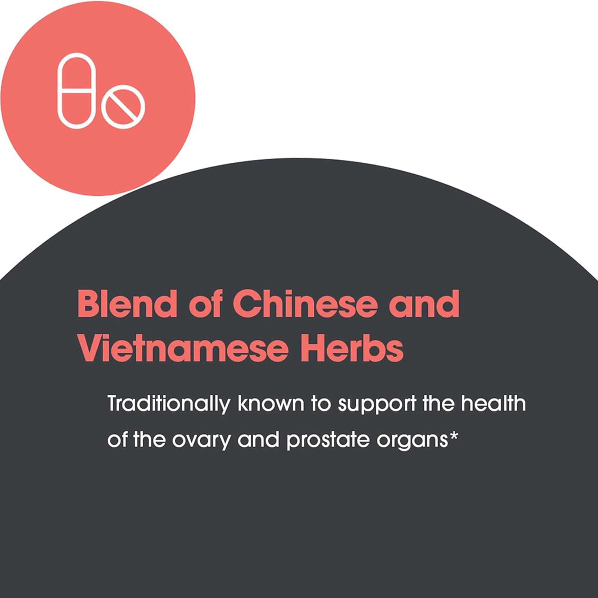 Allergy Research Group Healthy Prostate & Ovary - Traditional Chinese & Vietnamese Herbal Blend with Crinum Latifolium - Supports Reproductive Tissue & Immune Balance - 60 Servings - 180 Capsules Allergy Research GroupAu supplements