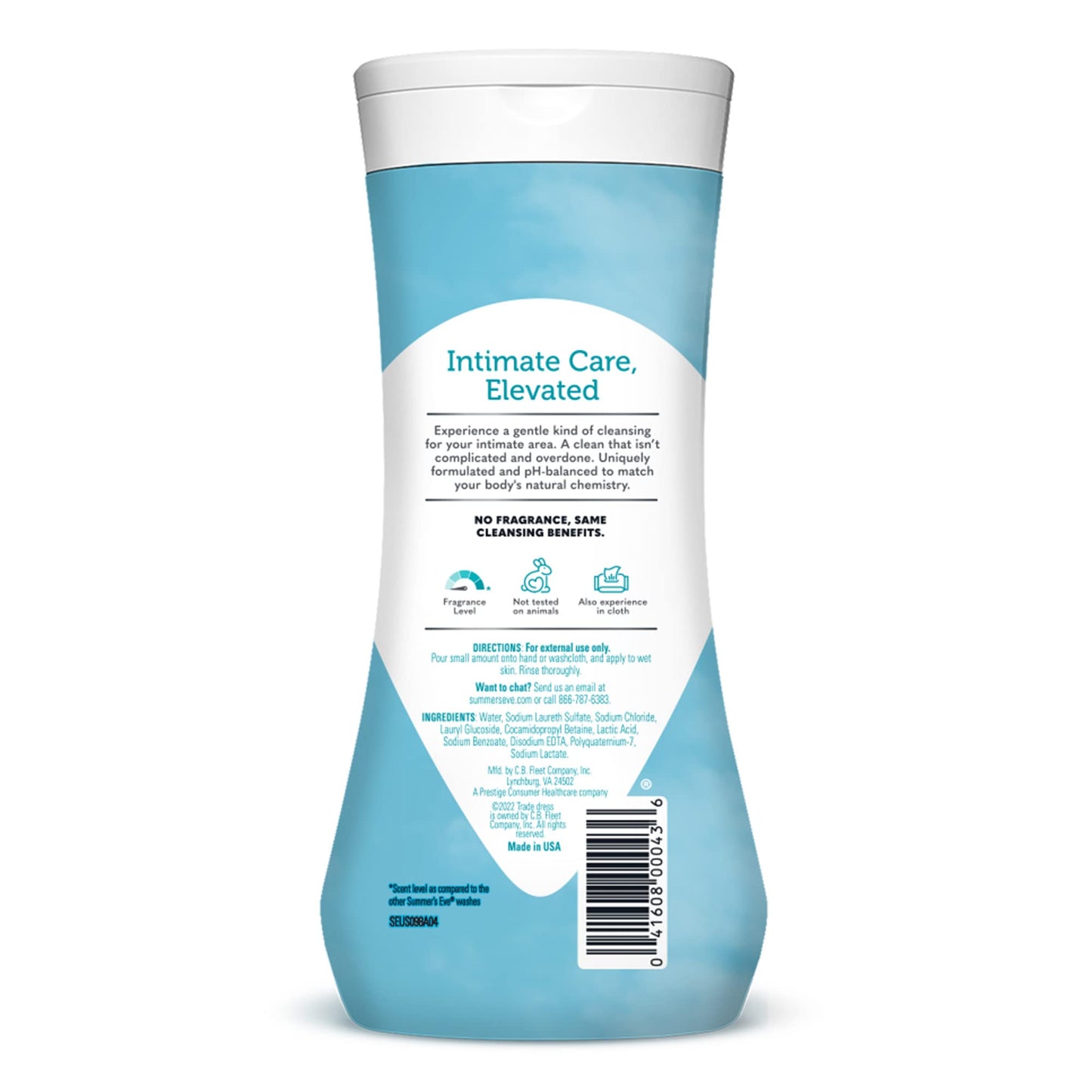 Summer's Eve Fragrance Free Gentle Daily All Over Feminine Body Wash Summer's EveUS supplements