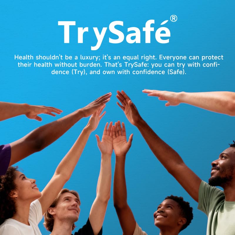 TrySafe 1100MG Cortisol Supplements for Women and Man with 600MG Ashwagandha, 200MG Rhodiola Rosea, 200MG L-Theanine, 100MG Magnesium Glycinate | for Healthy Stress Response*, Mood* TrySafeAu supplements