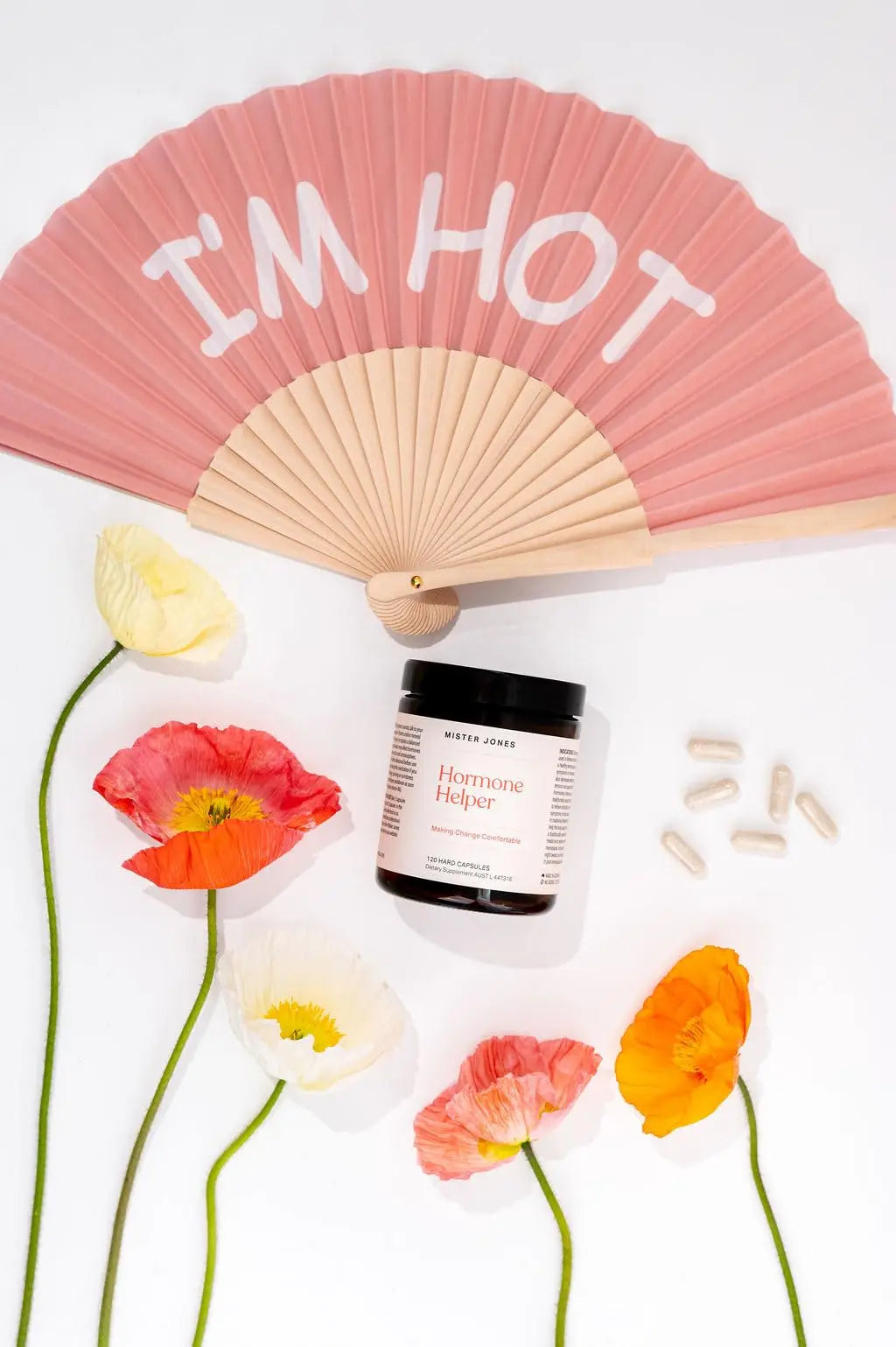 Mister Jones Hormone Helper – Women’s Daily Wellness Support – Adaptogenic & Nutrient Blend for Energy, Mood & Natural Vitality – Female Wellbeing Formula Mister Jonesnz supplements