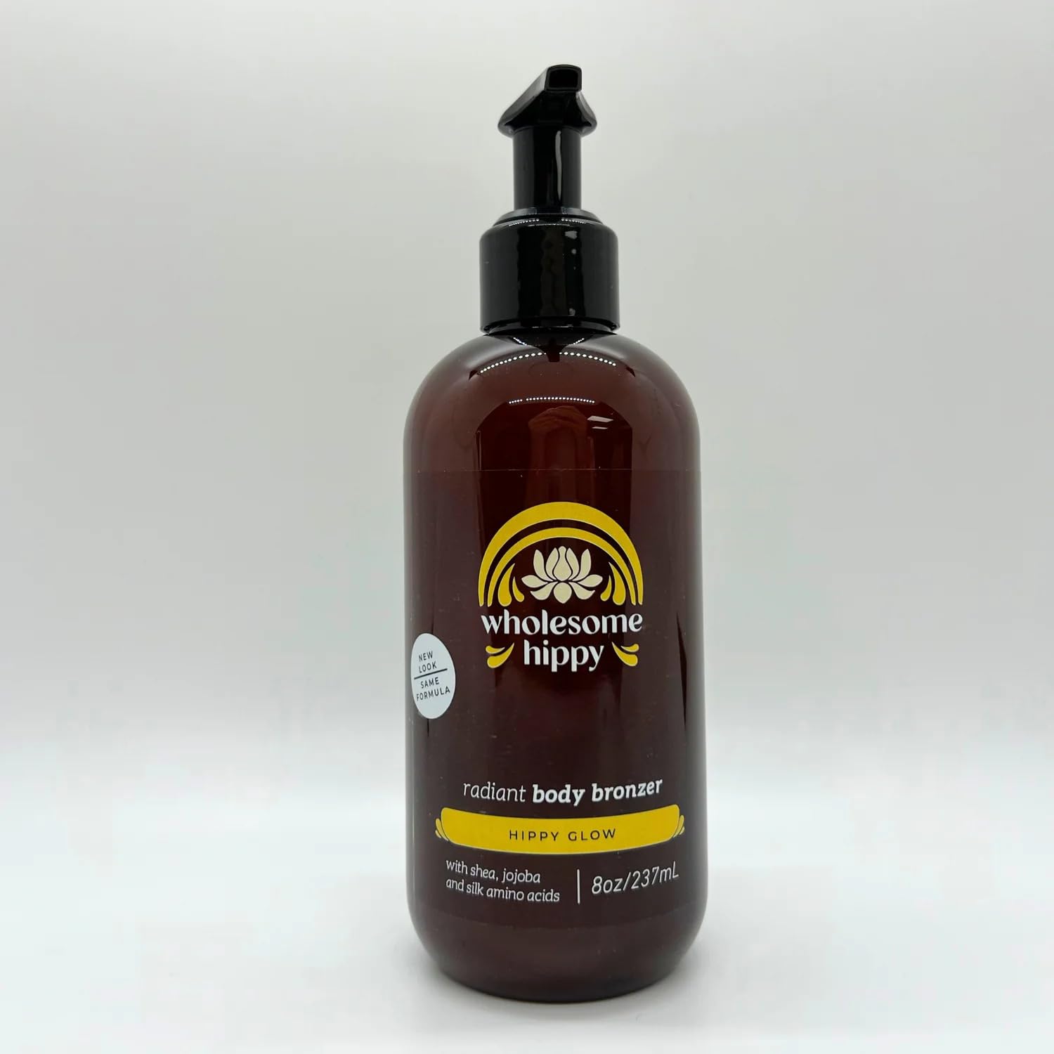Wholesome Hippy Glow Body Bronzer - Face & Body Bronzer 8oz Wholesome Hippy NaturalsAu supplements